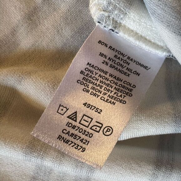 Ann Taylor Women's Striped Blouse Size Large - Picture 6 of 6